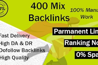 do mix dofollow high authority backlinks on high DR sites