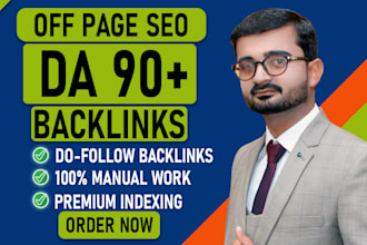 do off page SEO services with high da backlinks