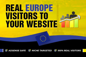 bring europe targeted daily visitors to your website
