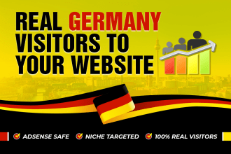 bring germany targeted daily visitors to your website