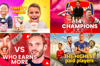 design attractive youtube thumbnail