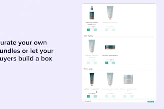 build shopify subscription app bundles build a box