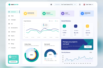 design saas app, web app, CRM, dashboard uiux design