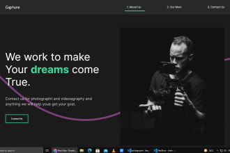 develop frontend web application react js framer motion scss