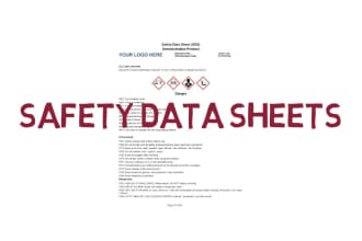 create safety data sheet or sds or msds for amazon hazmat or non hazmat