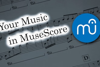 transcribe voices and instruments of your music to musescore