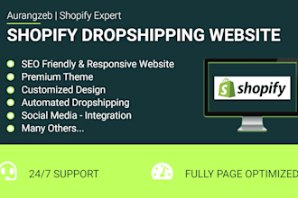 online shopify store webiste