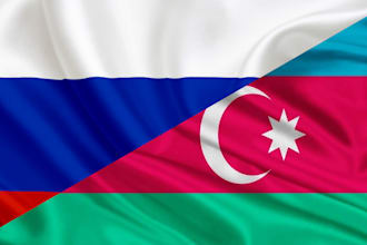 do russian azerbaijani translation 500 words and vice versa