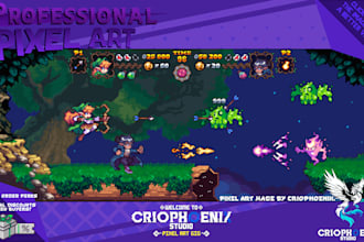 create pixel art for your game