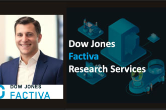 create competitive intelligence, data analytic