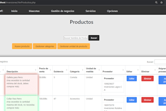 develop and design a web app in HTML,CSS,js backend with PHP and mysql