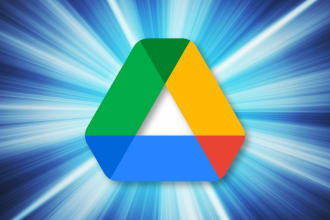 create, organize, and upload files in your google drive