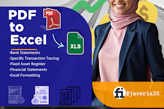 perfectly convert pdf to excel  or word within an hour