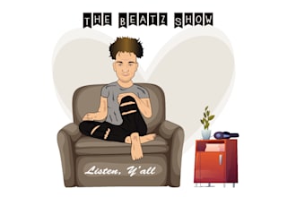 design an eye catching podcast cover art within 24 hours