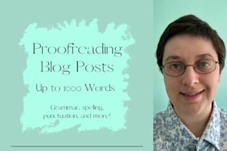 proofread your blog posts