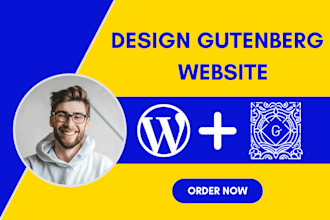 design gutenberg kadence block or generatepress website