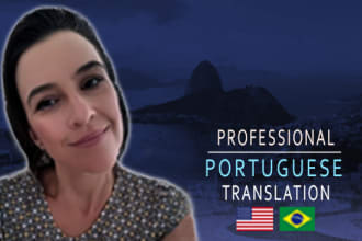 professionally translate from english into brazilian portuguese