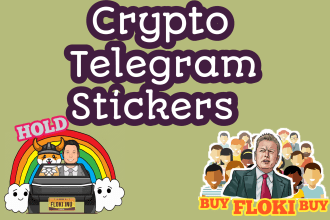 do unique telegram stickers for a crypto project