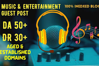 write HQ guest post on a da55 music, entertainment blog