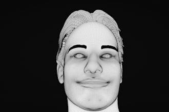 sculpt face bust retopologize full body creatures