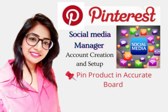 be your pinterest marketing  manager