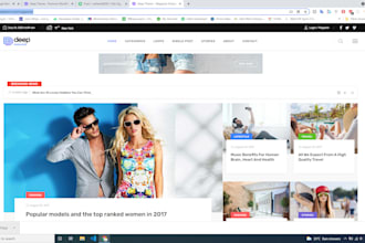 create an amazing magazine blog website with wordpress
