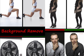 remove the background 50 images in white or transparent
