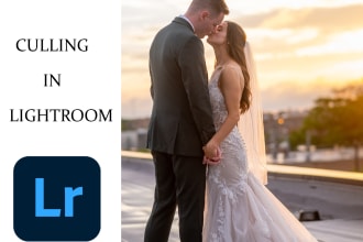 cull your wedding and events, etc images in lightroom in 24hrs