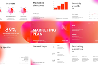 design and create powerpoint presentation pptx,PDF