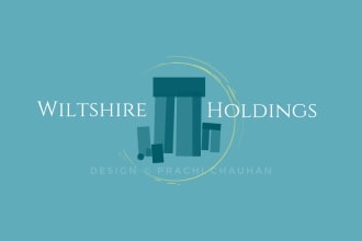 create a beautiful logo design, minimal, clean and classy