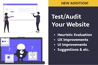 test and review your website to improve ux