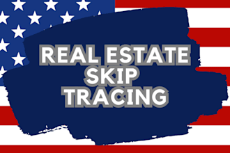 do real estate skiptracing