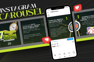 design amazing instagram carousel and social media posts