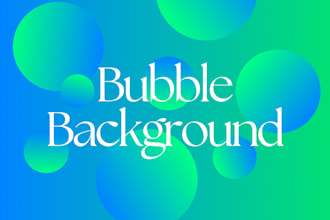 design commercial bubble gradients