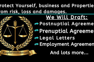 draft powerful legal documents, agreements and contracts