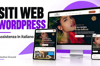 create an italian wordpress website for your business