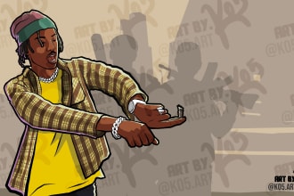 make you as a loading screen character from gta san andreas