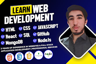 teach html, css, javascript, react, node, sql, mongodb, mern
