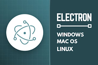build desktop applications using electron and reactjs