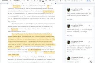 edit your paper, book, research, or essay