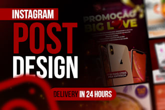 create instagram post, facebook post social media post