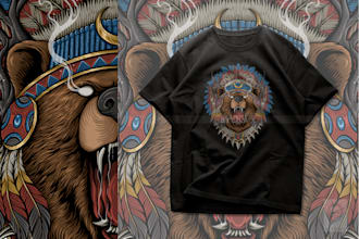custom tshirt design, character, retro, vintage, typography, culture