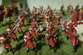paint miniatures of many types
