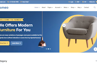 create online furniture store interior store home decor store