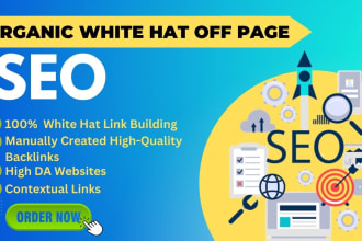 rank websites with top notch off page SEO and high quality backlinks