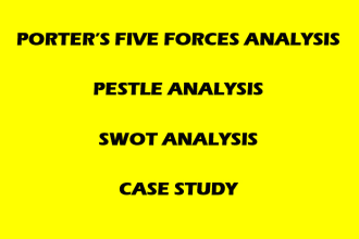 do case study, swot, pestle and porter five forces analysis