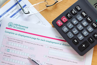 prepare your UK self assessment tax return and UK accountant