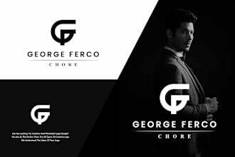 do professional elegant personal branding modern luxury logo