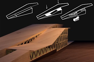create architectural illustrations and presentation board