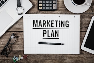 write a standard marketing business plan